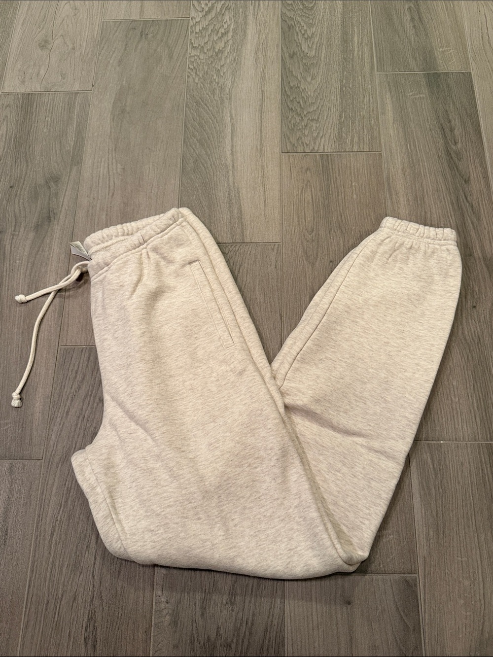 Skims Woman’s Light Gray/Beige Sweatpants Size XXS